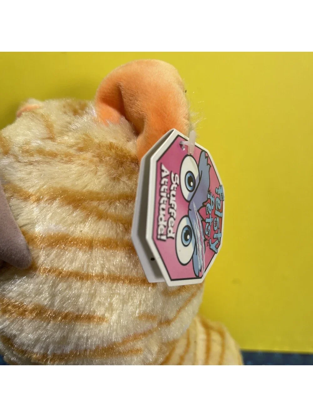 Fiesty Pets Princess Pottymouth Cat Stuffed Animal Plush Interactive Toy 8.5